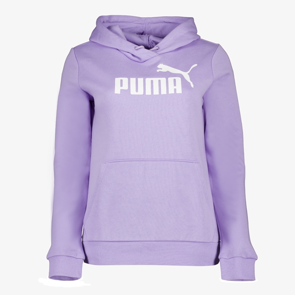Puma Essentials Big Logo dames hoodie lila/paars 1
