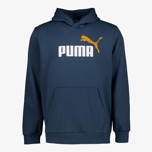 Puma Essentials Big Logo heren hoodie blauw 1