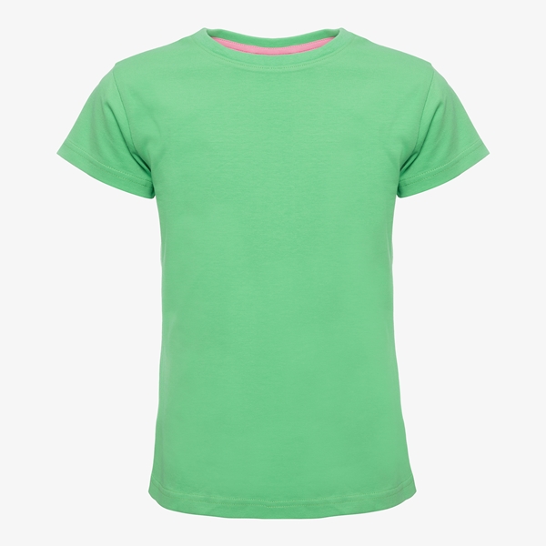 TwoDay basic meisjes T-shirt groen 1