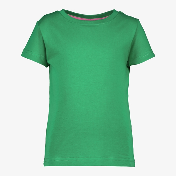 TwoDay basic meisjes T-shirt donkergroen 1