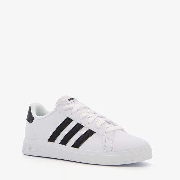Plenaire sessie constant weer Adidas Grand Court 2.0 kinder sneakers wit/zwart online bestellen | Scapino