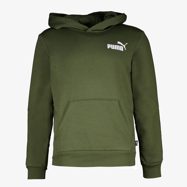 Puma Essentials Tape Camo kinder hoodie groen 1