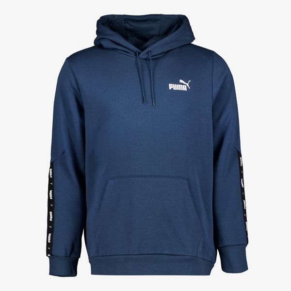 Puma Essentials Tape heren hoodie blauw 1