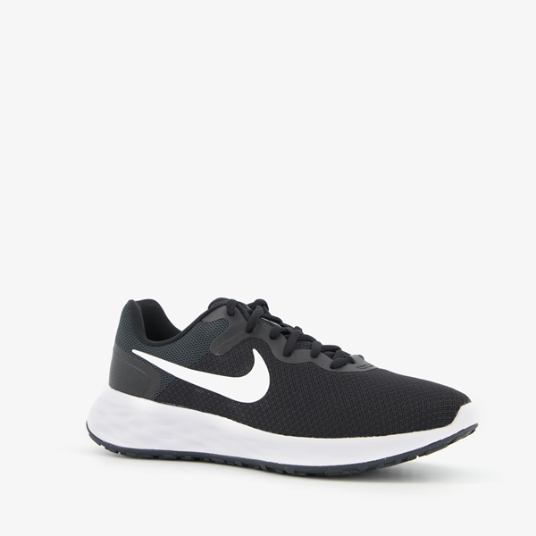 Nike Revolution 6 dames hardloopschoenen zwart/wit bestellen | Scapino