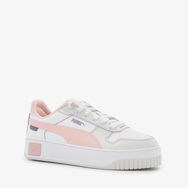 Puma Carina Street dames sneakers wit/roze 1
