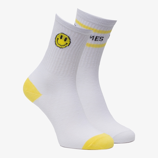 Sympton Verloren hart Gronden 3 paar halfhoge kinder sokken met smiley online bestellen | Scapino