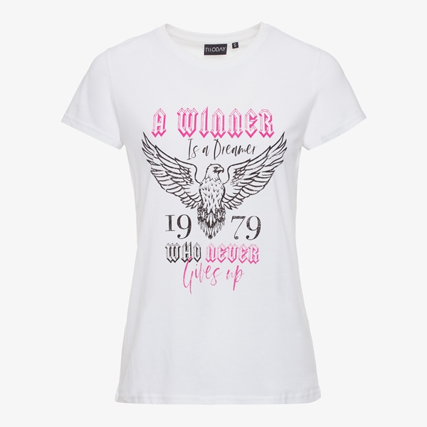 Westers Raffinaderij pijpleiding TwoDay dames T-shirt met print wit online bestellen | Scapino