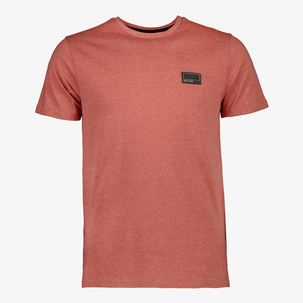 Unsigned heren T-shirt zalm/oranje 1