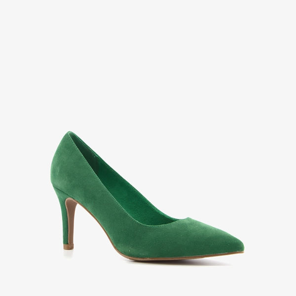 Into Forty Six dames pumps groen 1
