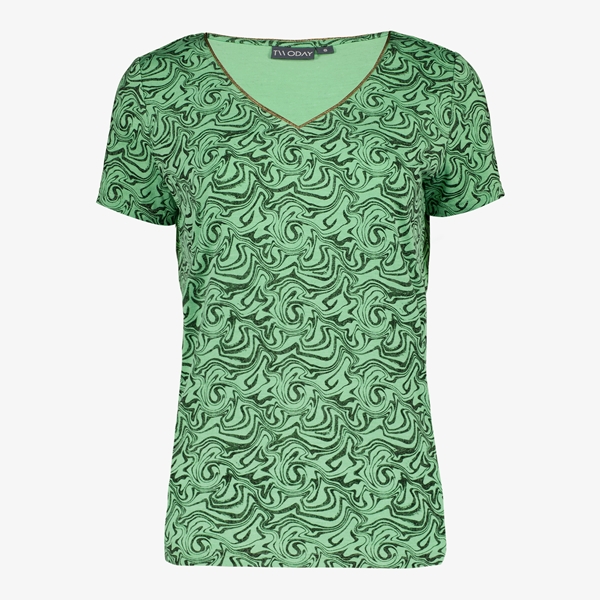 meer en meer Laboratorium zuur TwoDay dames T-shirt groen met print online bestellen | Scapino