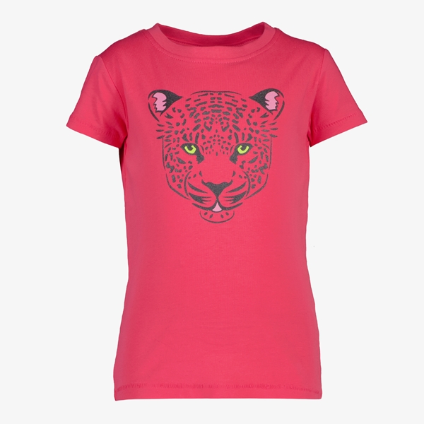 TwoDay meisjes T-shirt met tijgerkop 1