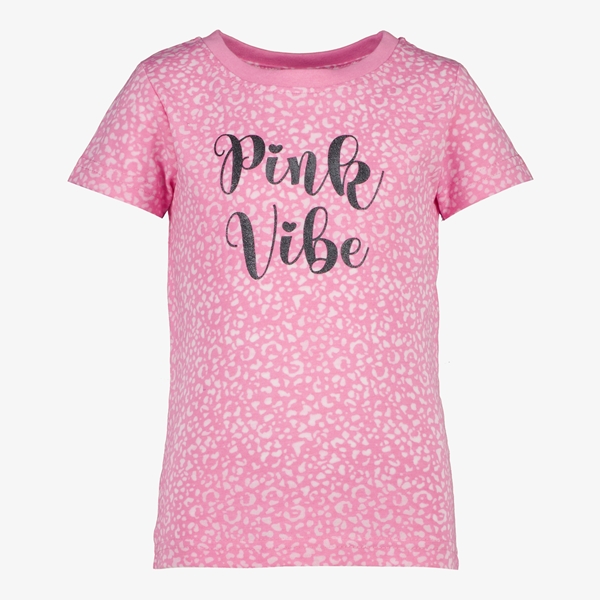 TwoDay meisjes T-shirt roze met print 1