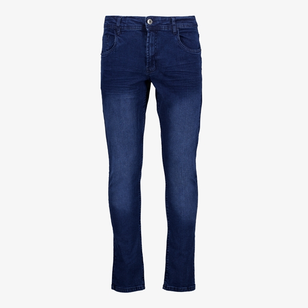 Unsigned tapered fit heren jeans blauw lengte 34 1