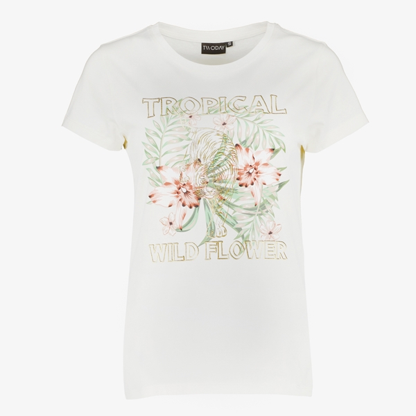 TwoDay dames T-shirt met bloemenprint 1