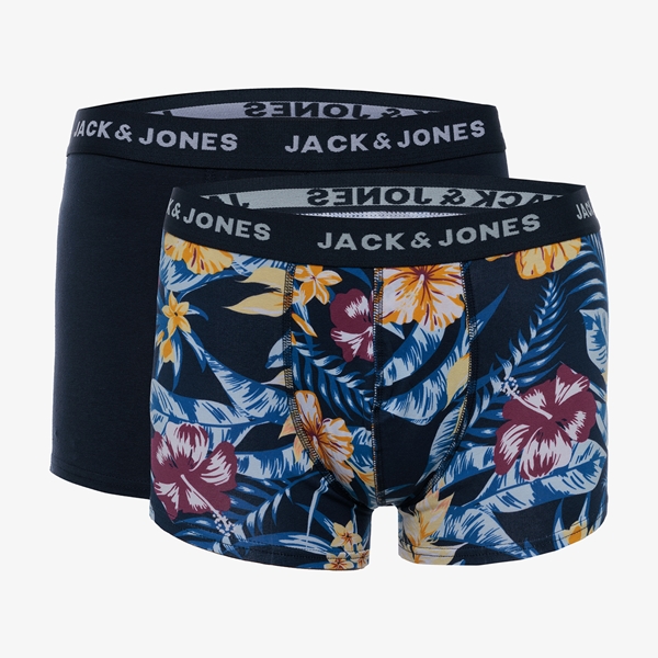 Jack & Jones 2-pack heren boxershorts bloemenprint 1