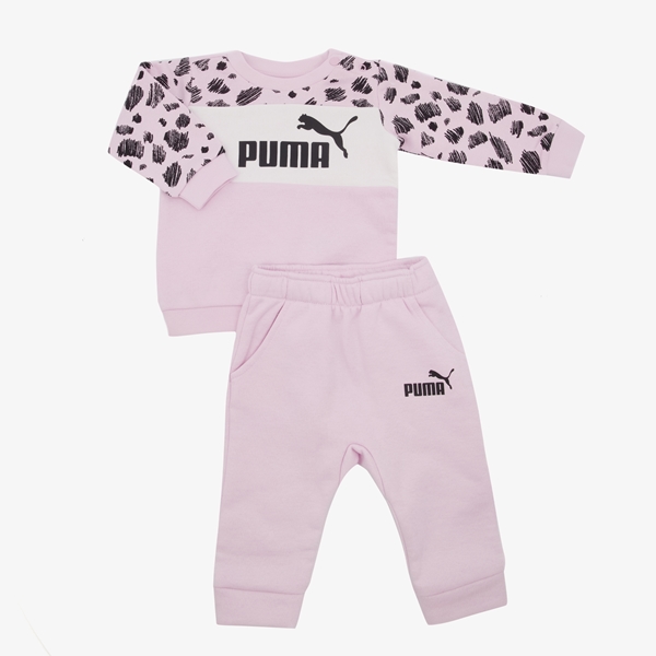 Het koud krijgen Vervallen Middel Puma Mates Infants jogger baby joggingpak roze online bestellen | Scapino