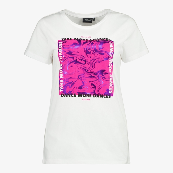 uitlijning Maak leven Samenhangend TwoDay dames T-shirt wit met opdruk online bestellen | Scapino