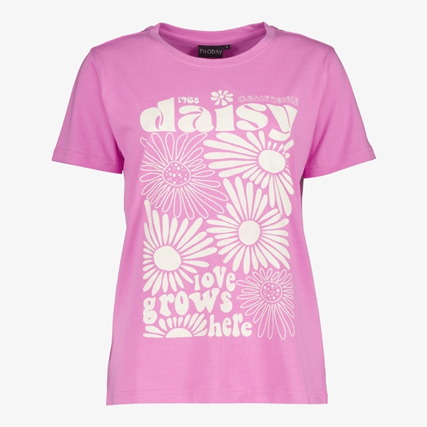 TwoDay dames T-shirt roze 1