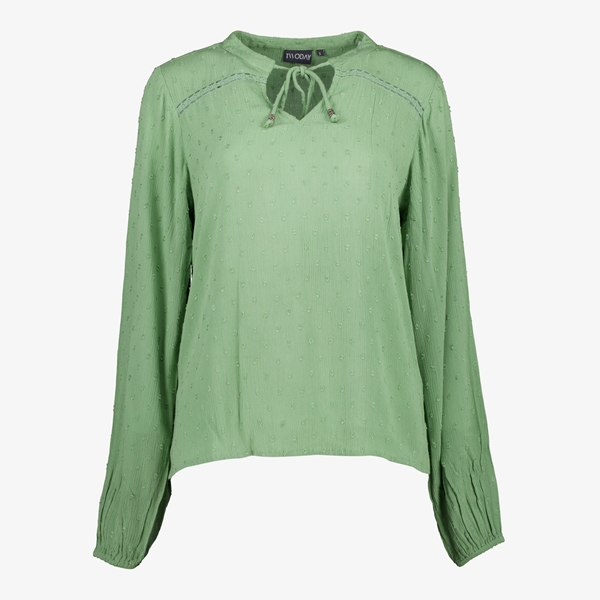 TwoDay dames blouse groen 1