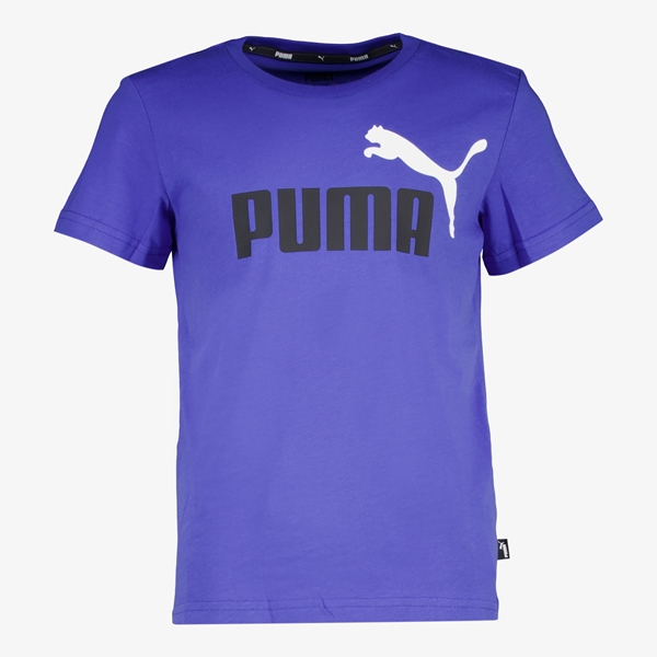 Puma Essentials kinder sport T-shirt blauw 1
