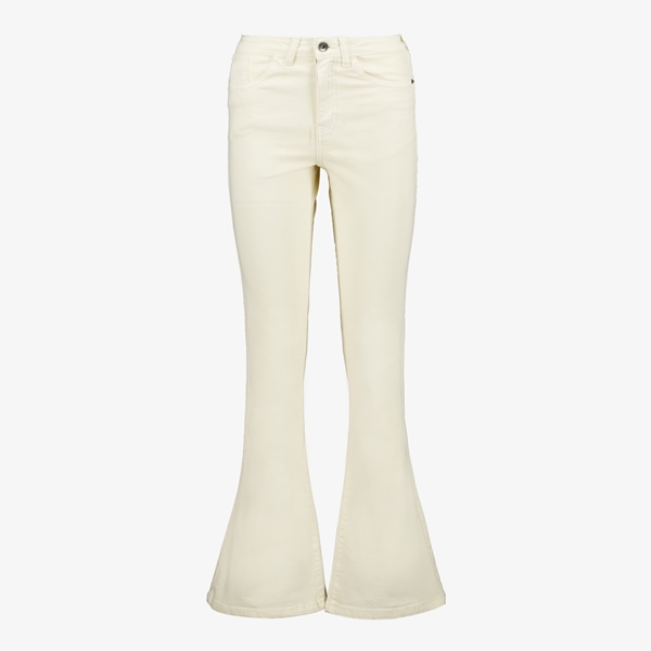 TwoDay dames flared broek beige 1