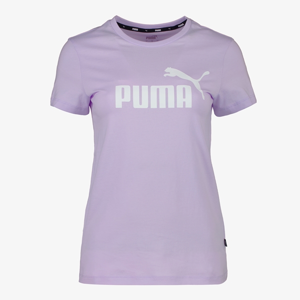 Puma Essentials dames sport T-shirt paars 1