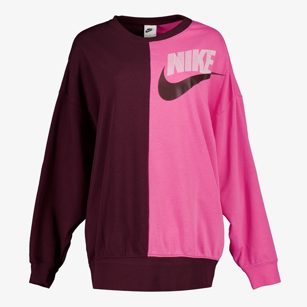 begin openbaring voorjaar Nike FT FLC OOS Crew dames sweater over sized online bestellen | Scapino