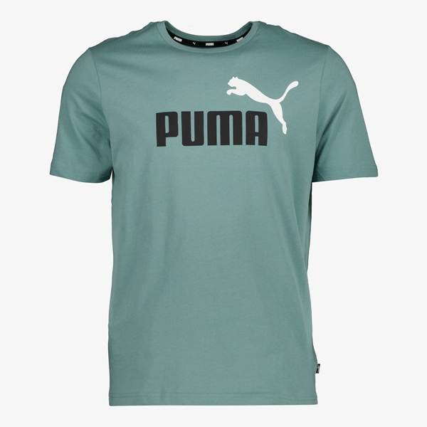 Puma Essentials Big Logo heren sport T-shirt blauw 1