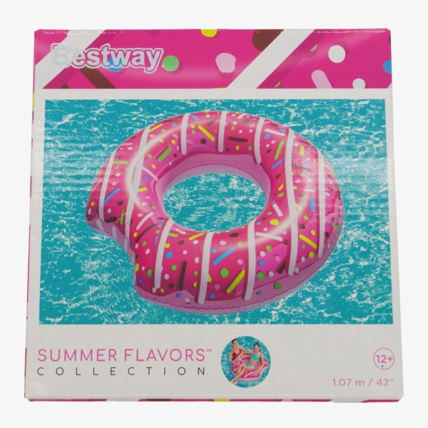 Zwemband donut roze 107 cm 1