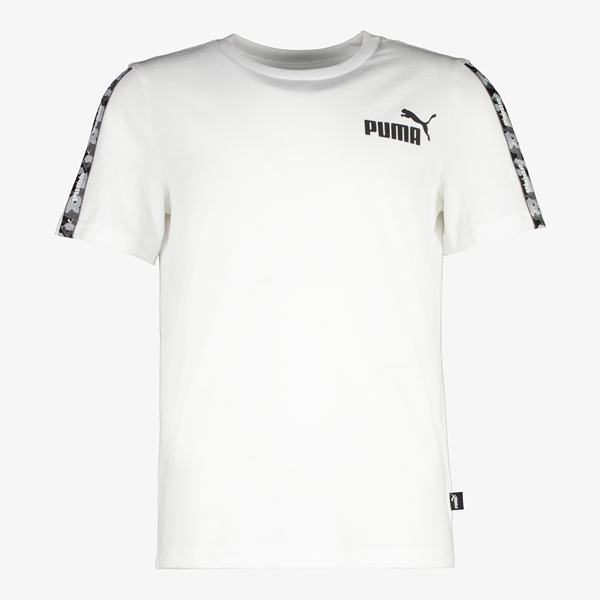 Puma Essentials Tape kinder sport T-shirt wit 1