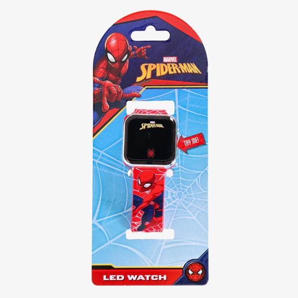 Spider-Man horloge met ledverlichting 1