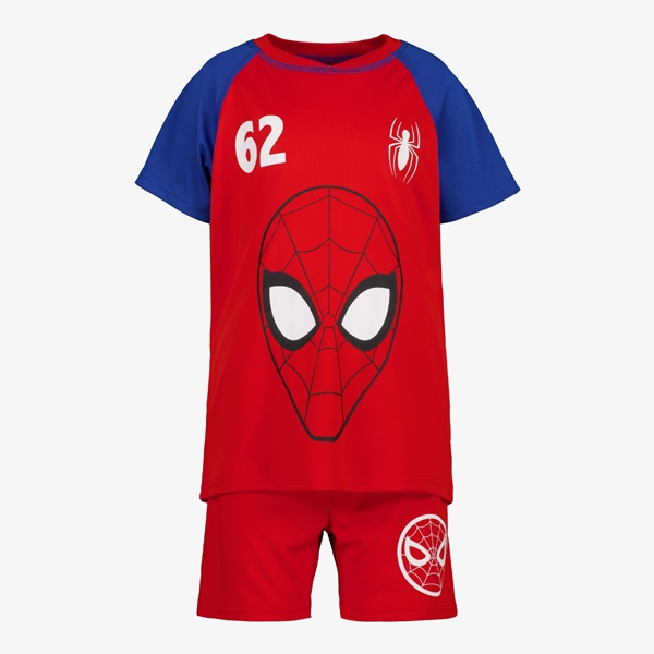 Spider-Man kinder sport set rood 1