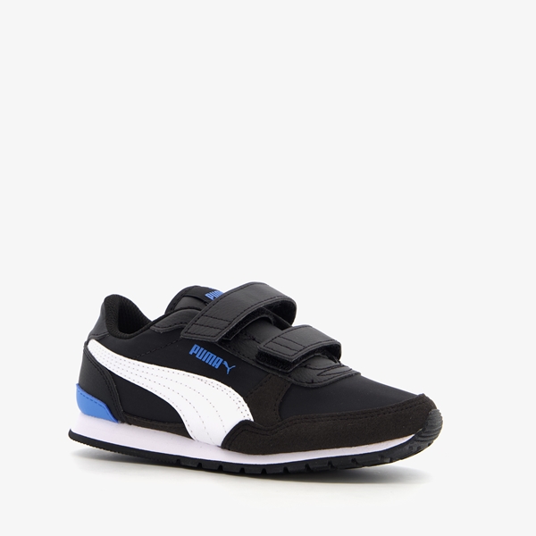 Puma ST Runner V3 kinder sneakers zwart/blauw 1