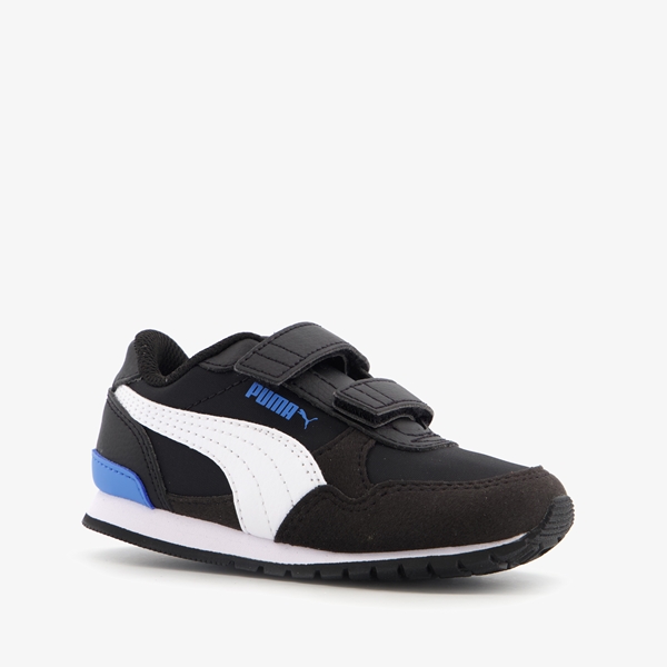 Puma ST Runner V3 kinder sneakers zwart/blauw 1