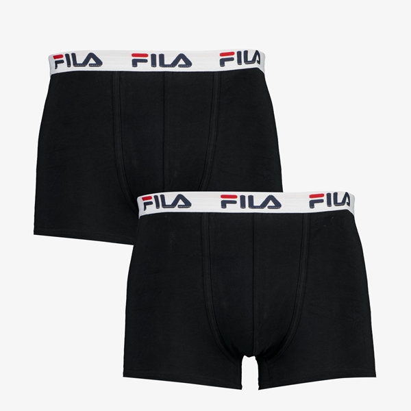 lawaai shampoo natuurkundige Fila heren boxershorts 2-pack zwart online bestellen | Scapino