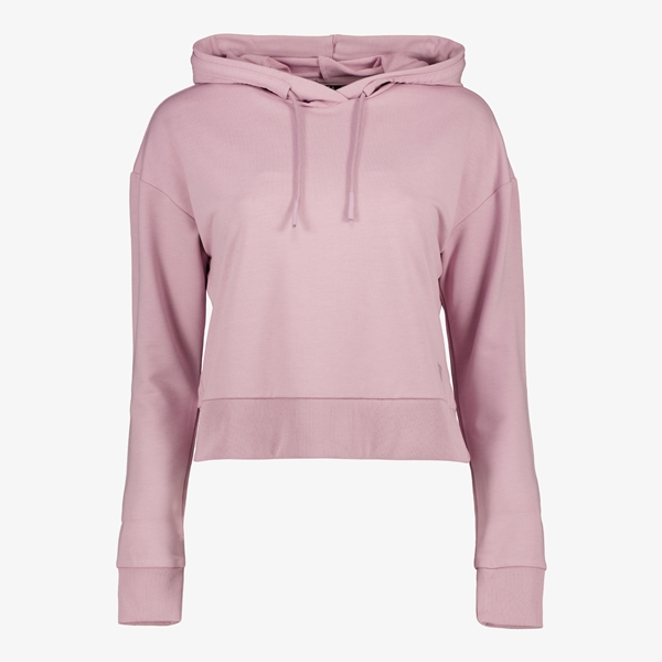 Osaga cropped dames hoodie roze 1