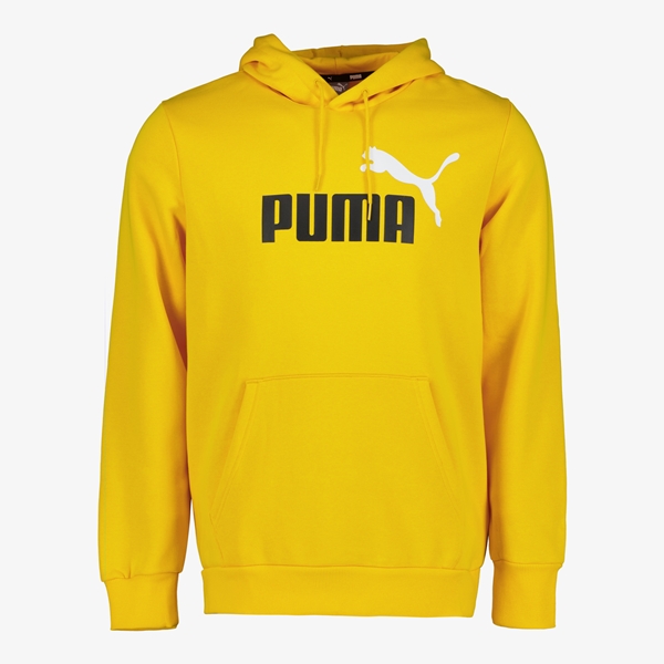 Puma Essentials Big Logo heren hoodie geel 1