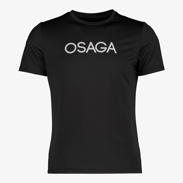 Osaga heren sport T-shirt zwart 1