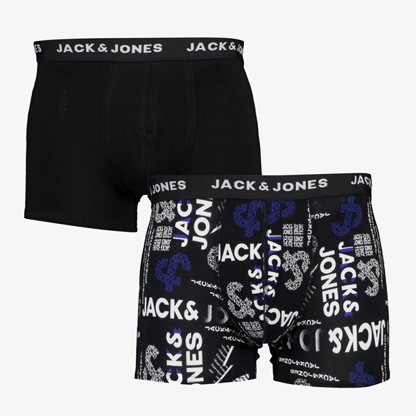 Jack & Jones heren boxershorts 2-pack tekstopdruk 1