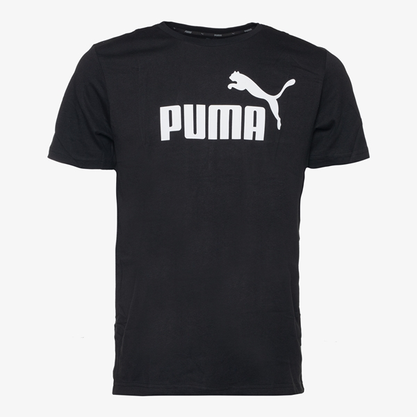 Puma Essentials Big Logo heren sport T-shirt zwart 1