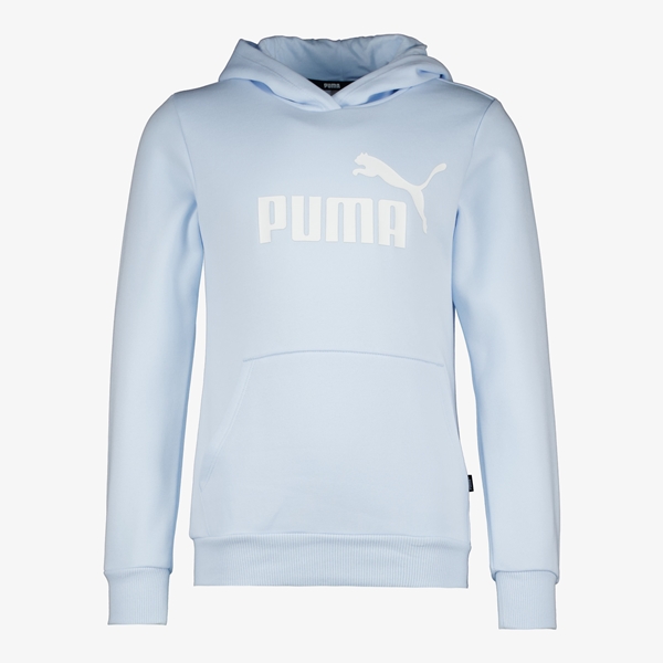 Puma ESS Big Logo kinder hoodie lichtblauw 1