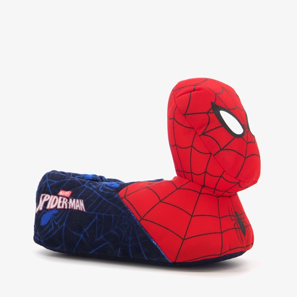 Spiderman kinder pantoffels rood/blauw 1