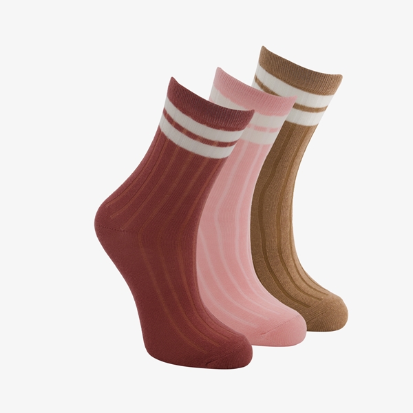 3 paar middellange kinder sokken 1