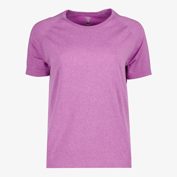 Osaga dames seamless sport T-shirt roze gemêleerd 1