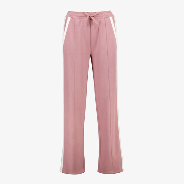 TwoDay dames broek roze met witte strepen 1