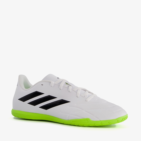 Adidas Copa Pure 4 kinder zaalschoenen wit/groen 1