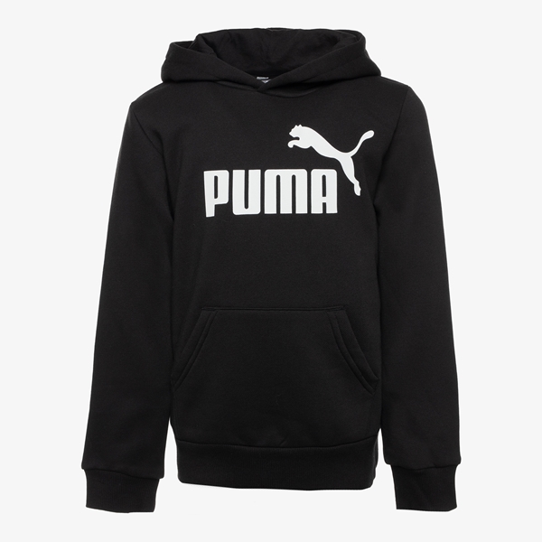 Puma Essentials Big Logo kinder hoodie zwart 1