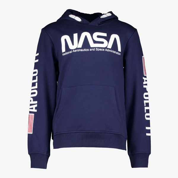 Unsigned kinder hoodie NASA blauw 1