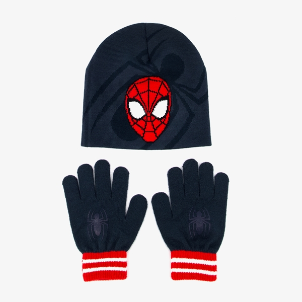 Spider-Man kinder set muts handschoenen 1