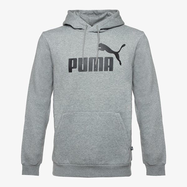 Puma Essentials Big Logo heren hoodie grijs 1